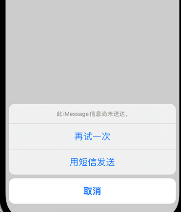 泉山apple维修iPhone上无法正常发送iMessage信息