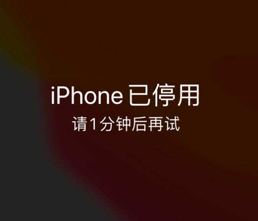 泉山苹果手机维修分享:iPhone 显示“不可用”或“已停用”怎么办？还能保留数据吗？ 