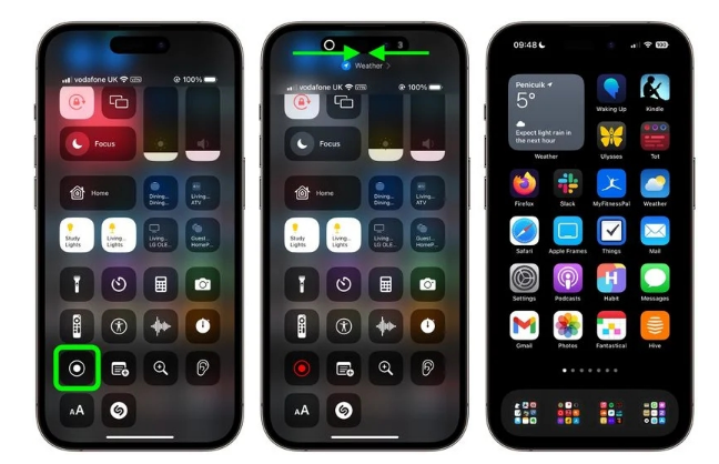 泉山苹果手机维修分享iPhone14录屏如何隐藏灵动岛和红色指示器 