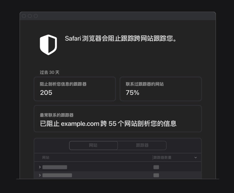 泉山苹果手机维修分享如何在 Safari 浏览器中查看和打开隐私报告 